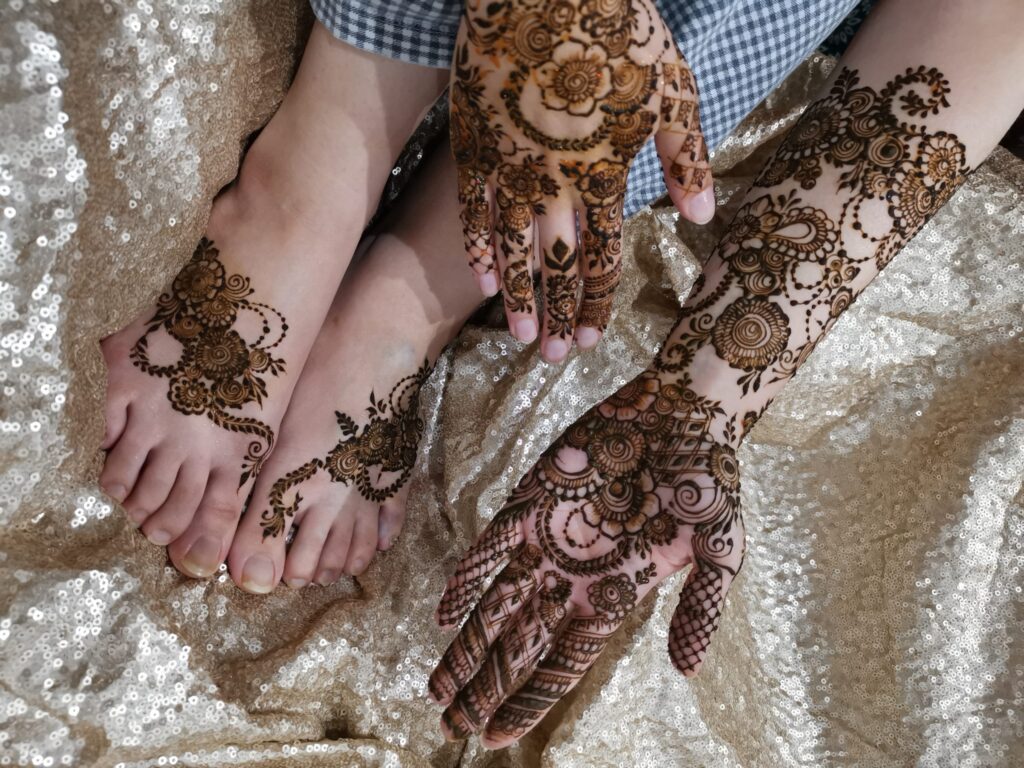 bridal henna