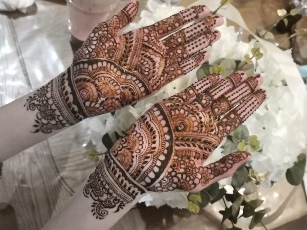 Bridal henna